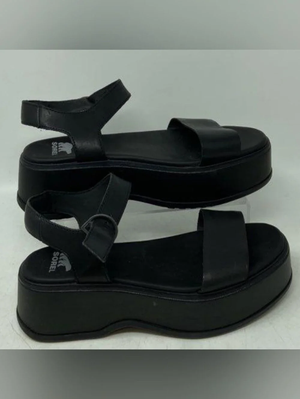 Sorel Dayspring Platform Ankle-Strap Sandals Size 8 NWOT MSRP $130
